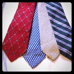 Brooks Brothers Men's Ties 4-Pack